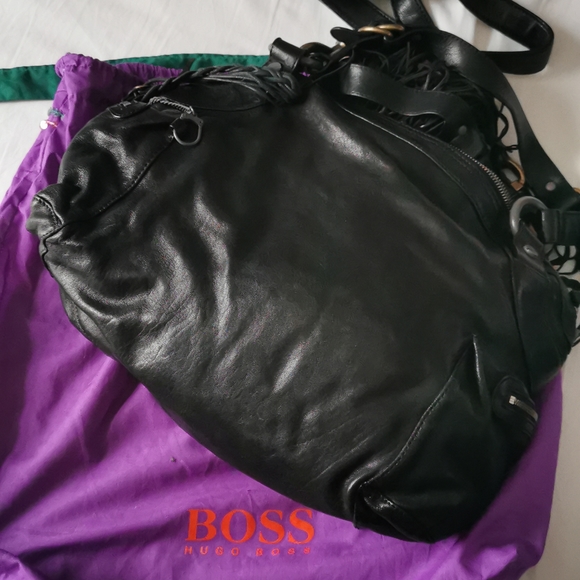 Hugo Boss Boho Tassel Purse - Picture 4 of 7